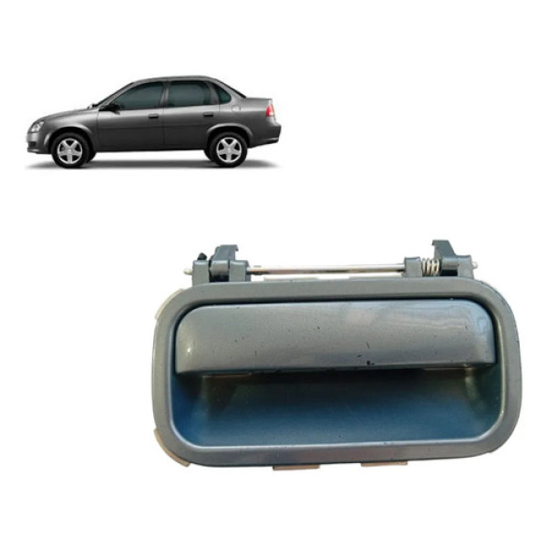 Maçaneta Externa Porta Traseira Corsa Classic 94/17 Orig Gm Cinza-escuro Traseira