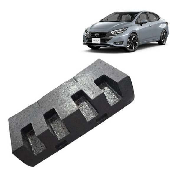 Absorvedor Impacto Parachoque Traseiro Nissan Versa Original