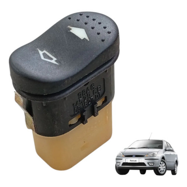 Botao Interruptor Vidro Eletrico Simples Focus 2000 A 2008