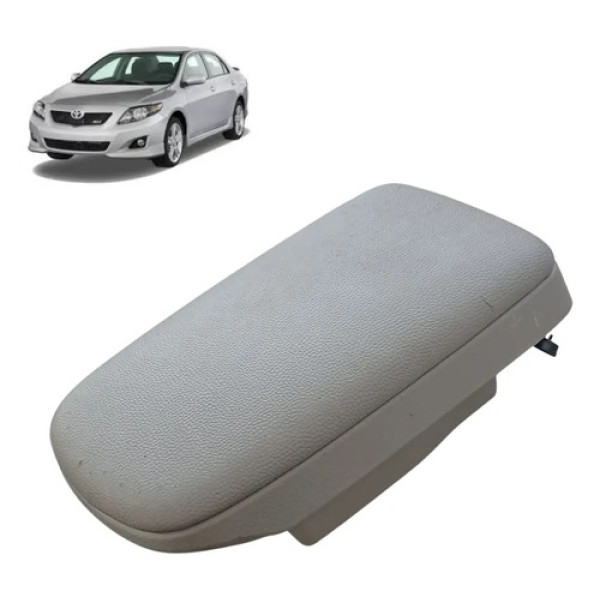 Console Apoio Braço Central Toyota Corolla 2009/2014 Cinza Cinza