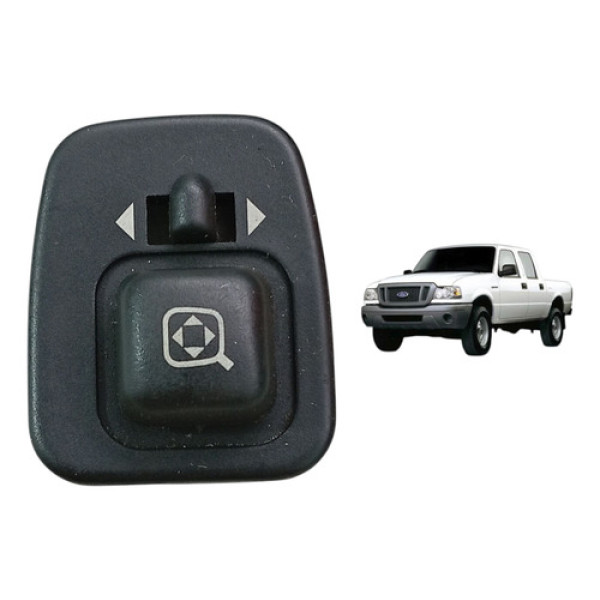 Botão Retrovisor Elétrico Externo Ford Ranger 2005 A 2011