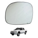 Lente Esquerda Com Base Retrovisor S10 1995 A 2011 Original