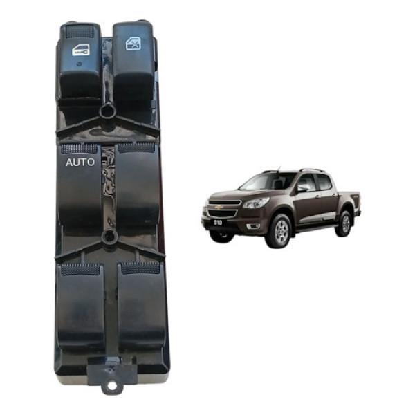 Interruptor Dos Vidros Lado Motorista Gm S10 2012 A 2016