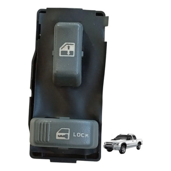 Botão Comando Vidro E Trava D Direito S10 Blazer 1996 A 2011