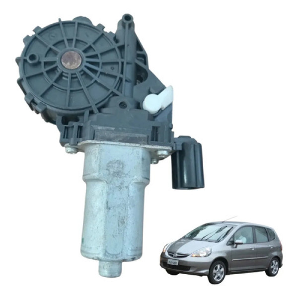 Motor Vidro Elétrico Dianteiro Esquerdo Honda Fit Original