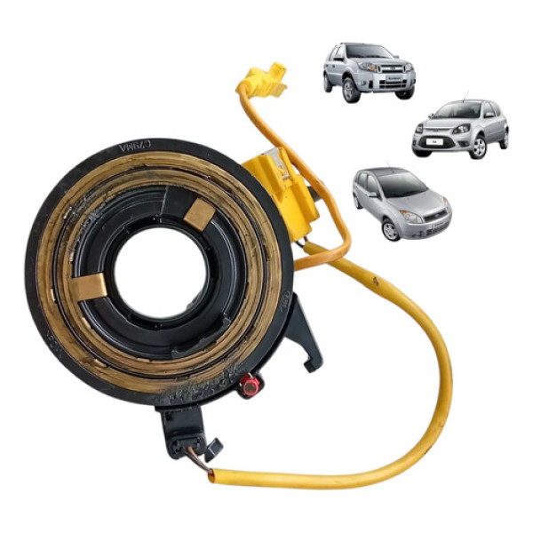 Cinta Airbag Ford Ecosport Fiesta Ka 2003 2004 2005 A 2012 Preto