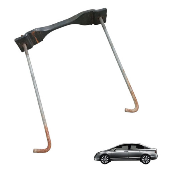 Suporte Trava Fixação Bateria Honda Civic 2007 A 2011 Orig Preto