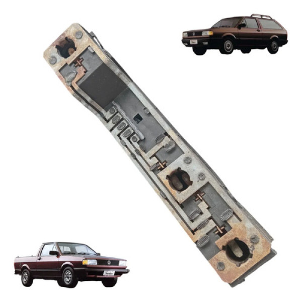 Circuito Soquete Lanterna Vw Saveiro Parati 1987 A 1994  Ambos Lados Vermelho