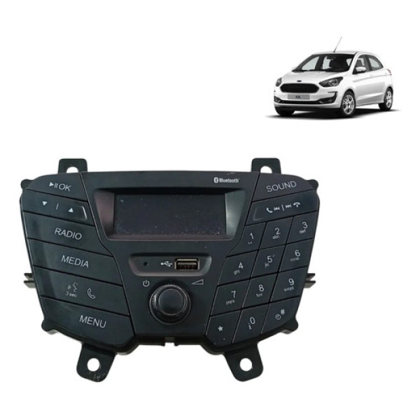 Radio Som Ford Ka 2017 2018 2019 2020 Original E3b518d815aj