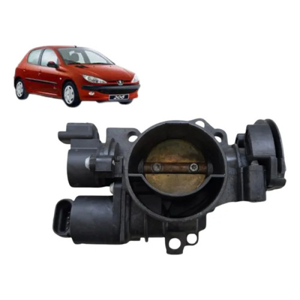 Corpo Borboleta Tbi Peugeot 206 1.4 8v 0012037 2008