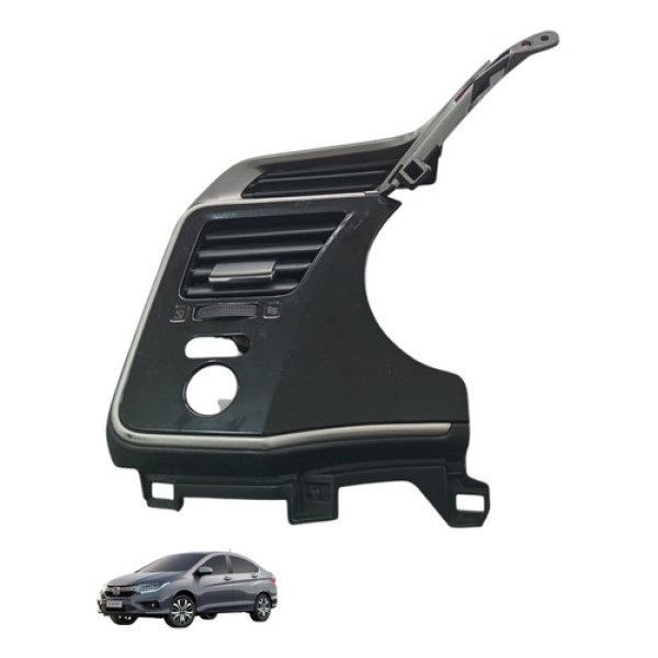 Moldura Ar Difusor Esquerdo Honda City 2015 A 2021 Original