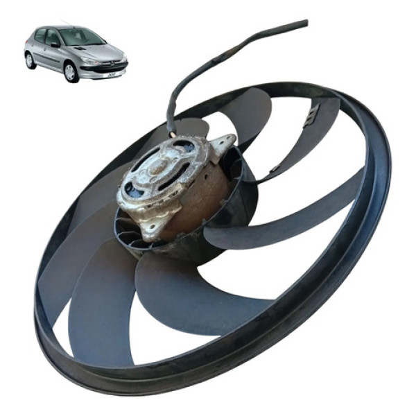 Ventoinha Radiador Peugeot 206 1.4 2007/2010