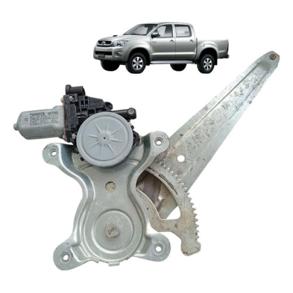 Máquina Vidro Elétrica Tras Direita Toyota Hilux 2005 A 2015