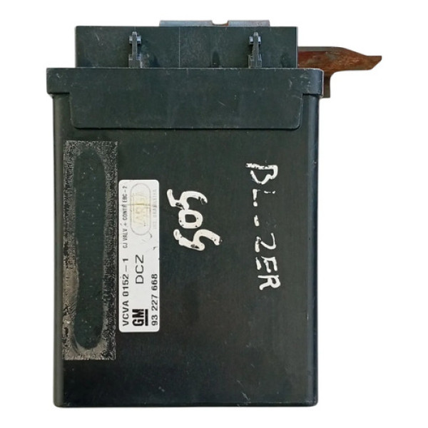 Modulo Central Freio Abs Gm S10 Blazer 1996 A 2000 93227668 Preto