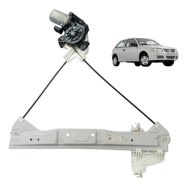 Máquina Vidro Elétrico Dianteiro Esquerdo Vw Gol G5 G6 G7