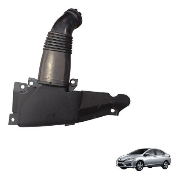 Duto De Ar Frontal Mangueira Honda City 2015 A 2021 Original