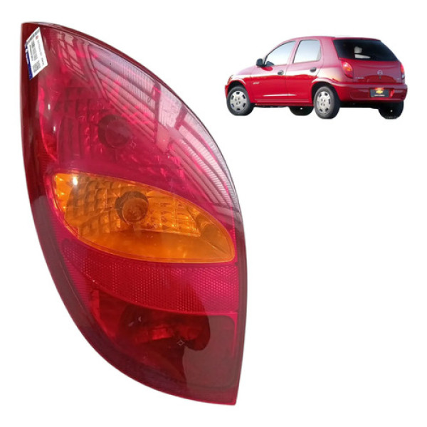 Lanterna Traseira Esquerda Circuito Gm Celta 2001 A 2006 Esquerdo/motorista Vermelho