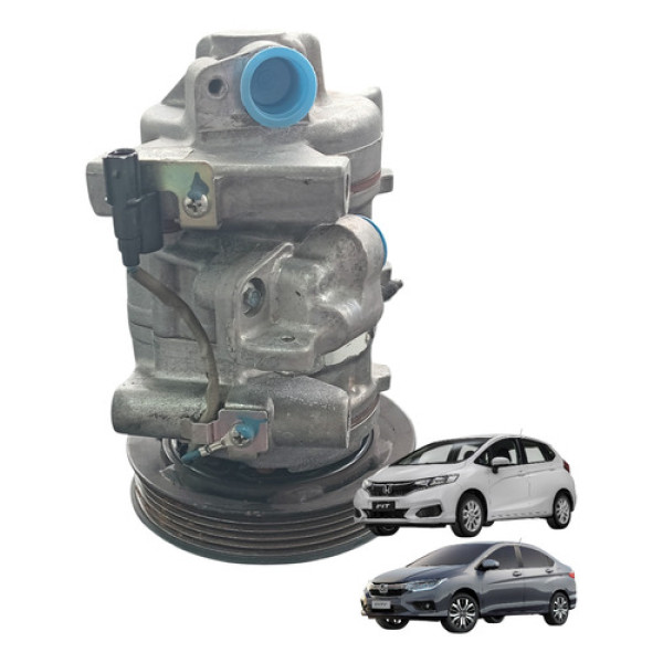 Compressor Ar Condicionado Honda Fit City 2014 A 2020