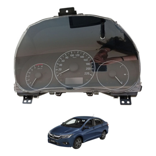 Painel Instrumentos Honda City 1.5 Automático 2015 A 2021 Preto