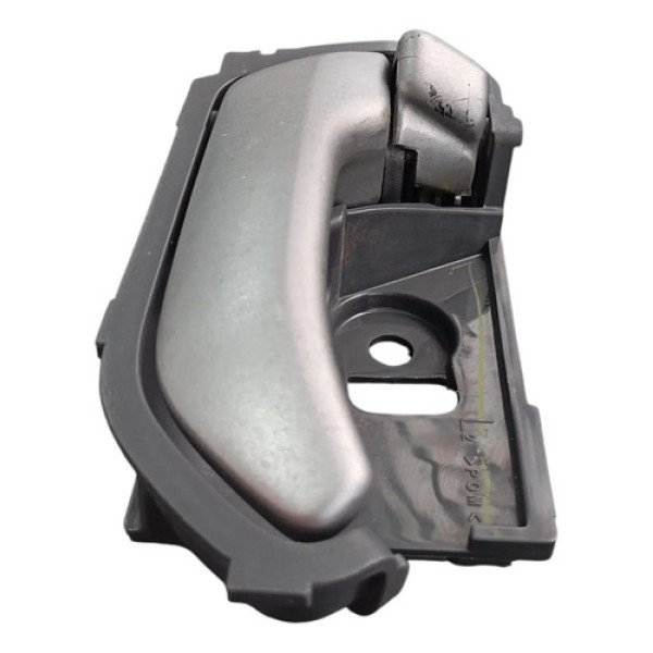 Maçaneta Interna Esquerda Chevrolet S10 2012 A 2016 Original Prateado Dianteira/traseira