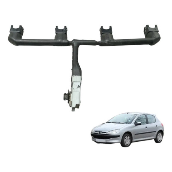 Chicote Bico Injetor Peugeot 206 207 C3 1.6 9653708980 Orig