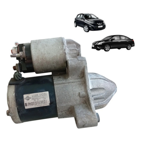 Motor Arranque Partida Original Nissan Versa E March 1.0