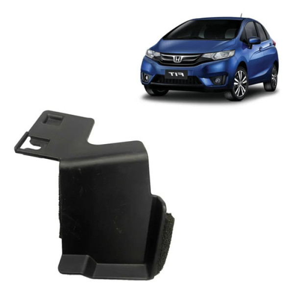 Acabamento Churrasqueira Esquerdo Honda Fit 2015 2020 Preto
