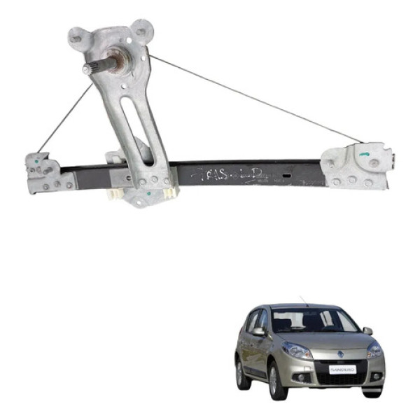 Máquina Vidro Traseira Direita Renault Sandero 2008 A 2014