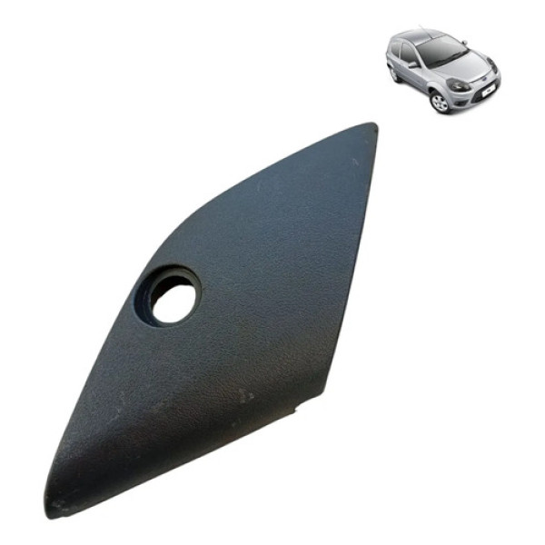 Moldura Retrovisor Ford Ka 1997 À 2013 Original Esquerda Preto