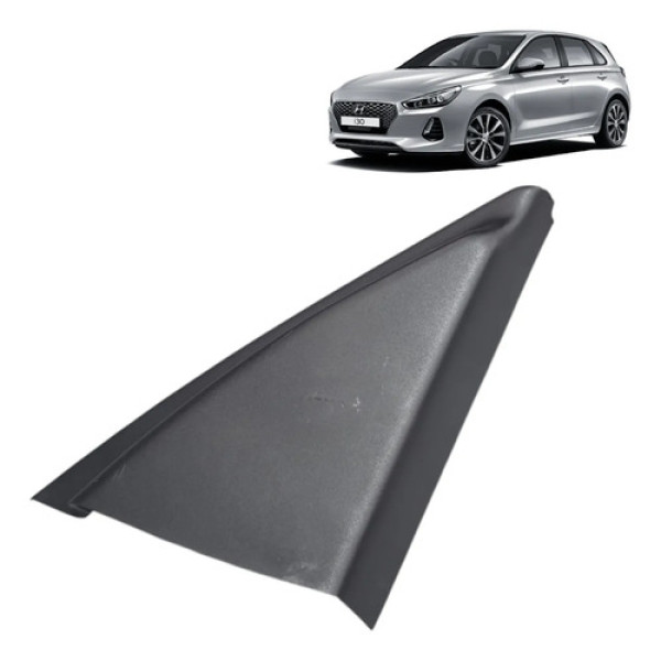 Acabamento Interno Retrovisor Dianteiro Direito Hyundai I30 Preto
