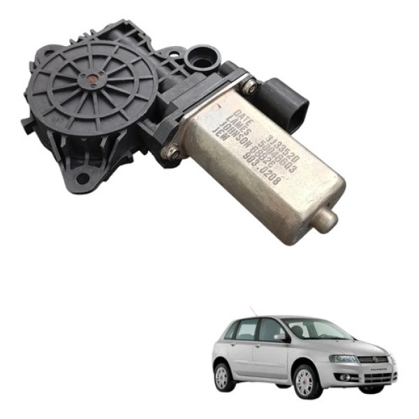 Motor Vidro Elétrico Tras Esquerdo Fiat Stilo 2003 A 2011