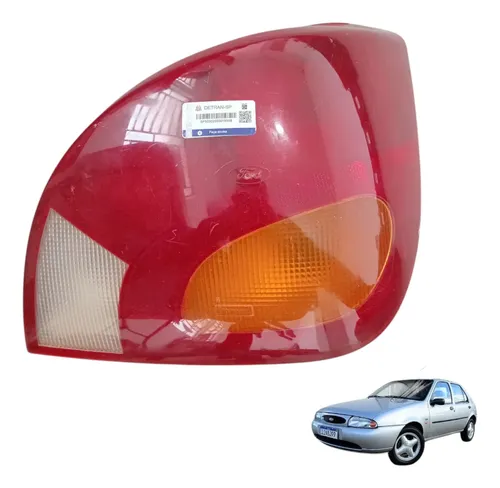 Lanterna Direita Ford Fiesta 1994 Á 2004 97fu13a602 Original Direito/passageiro Colorido