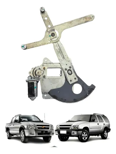 Máquina De Vidro Dianteira Esquerda Elétrica S10 Blazer Gm