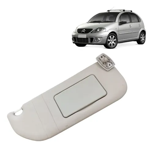 Quebra Tapa Sol Com Espelho Citroen C3 Direito 2003-2012