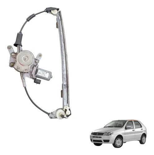 Máquina Vidro Dianteira Esquerda Fiat Palio 1996 A 2008